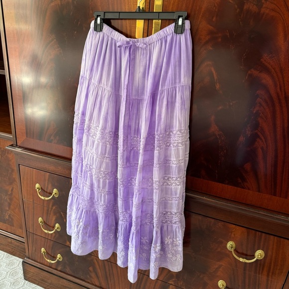 NWT LoveShackFancy Donna Skirt - Medium - Picture 11 of 17